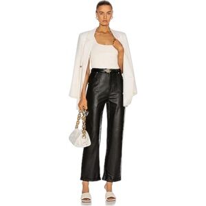 NWT GRLFRND paolo 100% leather pants
